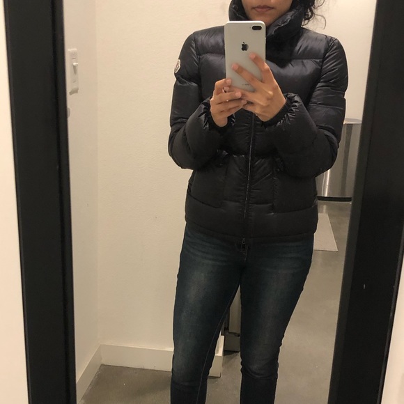 Moncler Lannic Giubbotto Jacket- Black - Picture 12 of 16